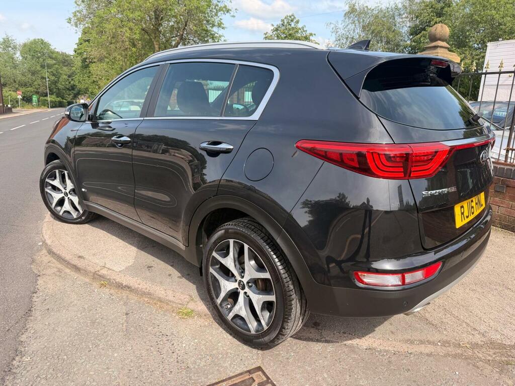Kia Sportage Suv 2.0 Crdi Gt-line Awd Euro 6 201616 RJ16HNL Black #6