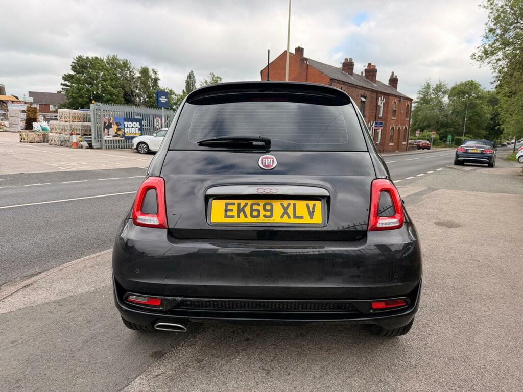 Fiat 500 Hatchback 1.2 Sport Euro 6 Ss 201969 EK69XLV Black #5