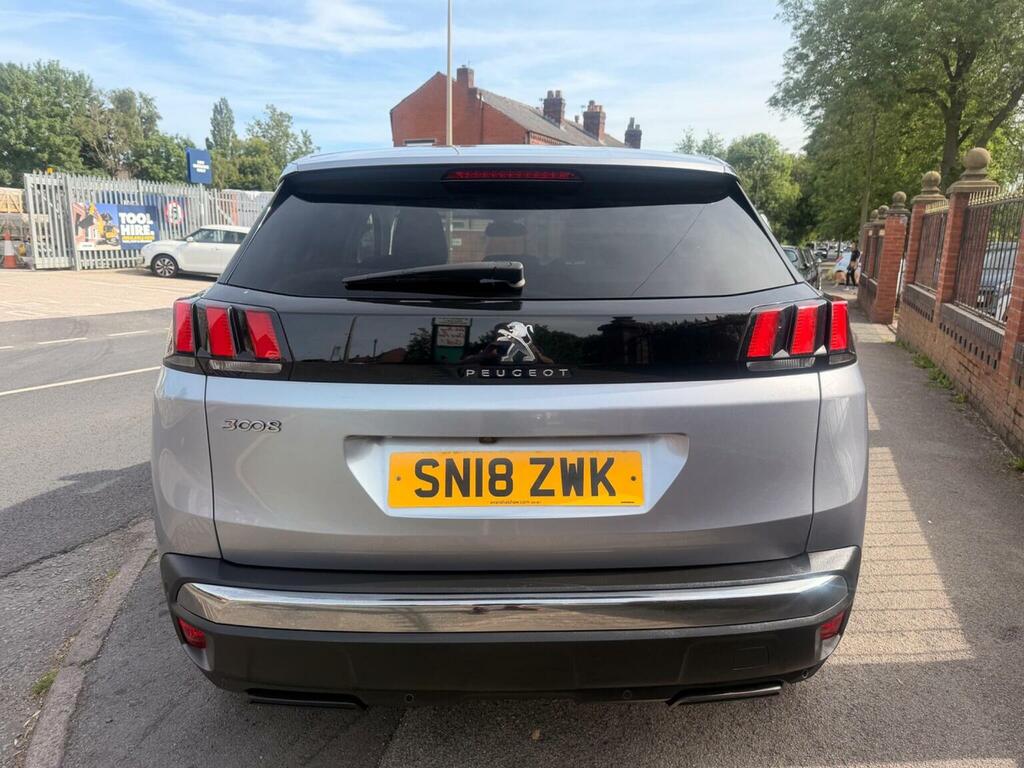 Peugeot 3008 Suv 1.2 Puretech Allure Euro 6 Ss 201818 SN18ZWK Grey #4