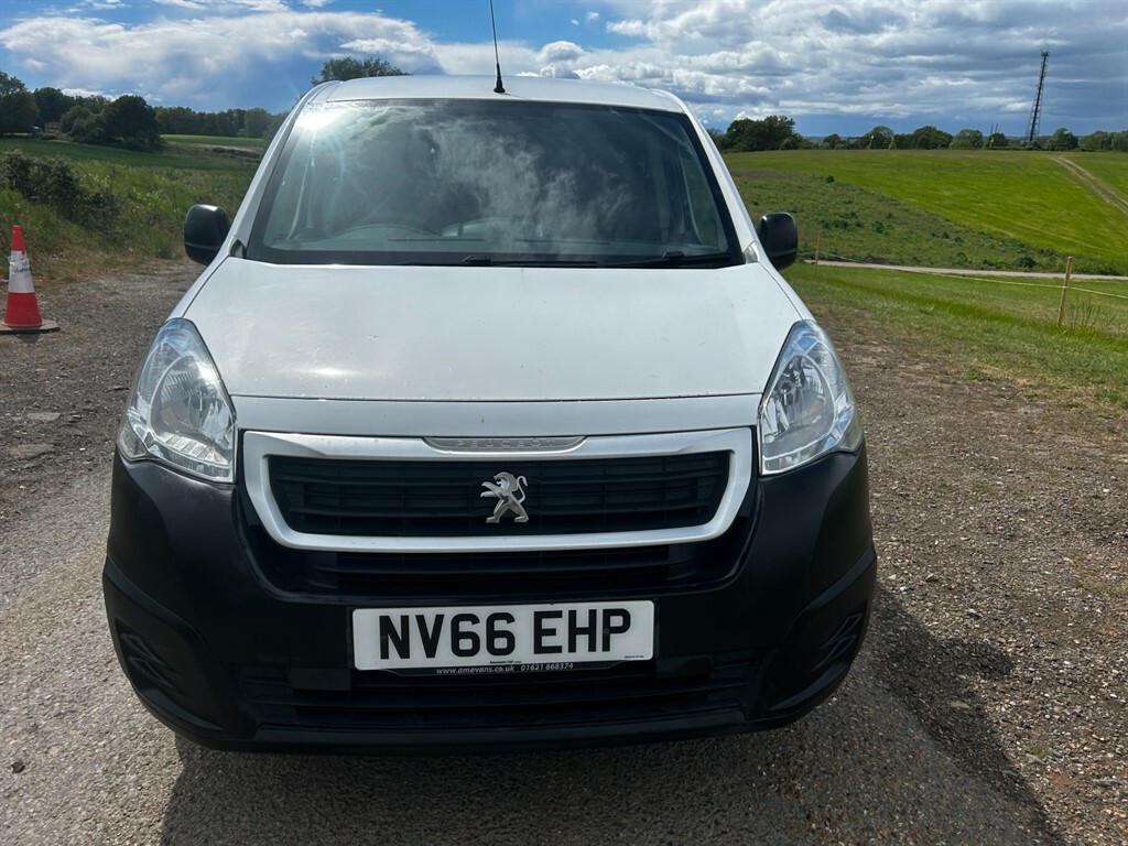 Peugeot Partner Blue Hdi S L1 NV66EHP White #5