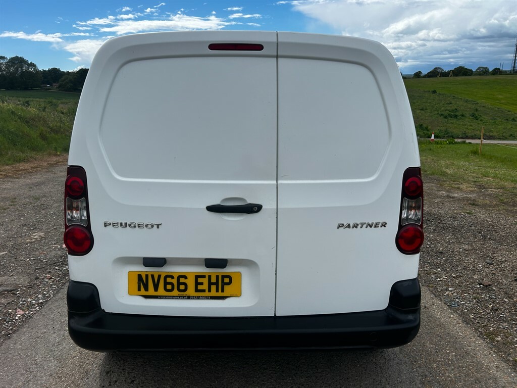 Peugeot Partner Blue Hdi S L1 NV66EHP White #6