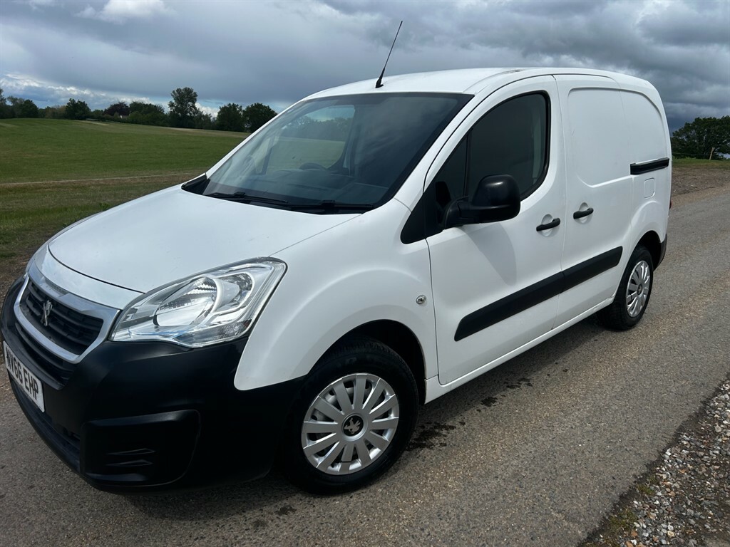 Peugeot Partner Blue Hdi S L1 NV66EHP White #2