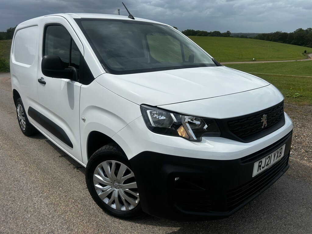 Peugeot Partner Bluehdi Professional L1 RJ21YXD White #6