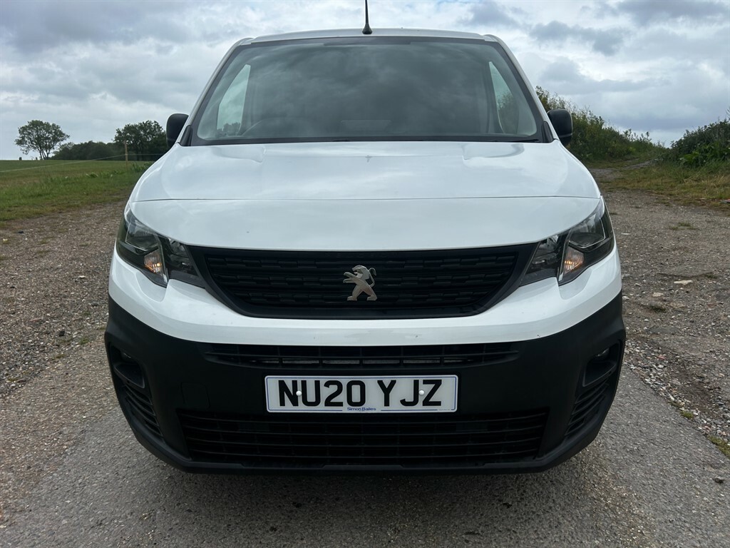 Peugeot Partner Bluehdi Professional L1 NU20YJZ White #4
