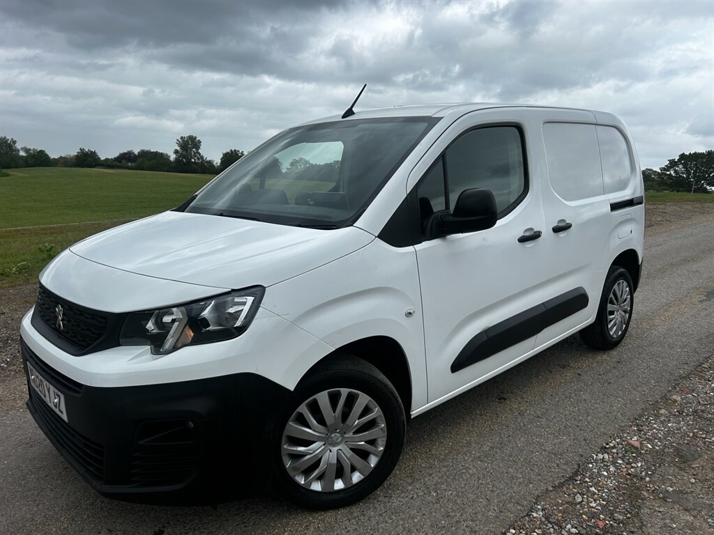 Peugeot Partner Bluehdi Professional L1 NU20YJZ White #2
