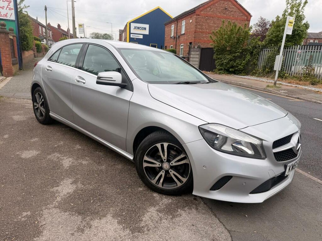 Mercedes-Benz A Class Hatchback 1.5 A180d Se Executive Euro 6 Ss KW65ETO Silver #4
