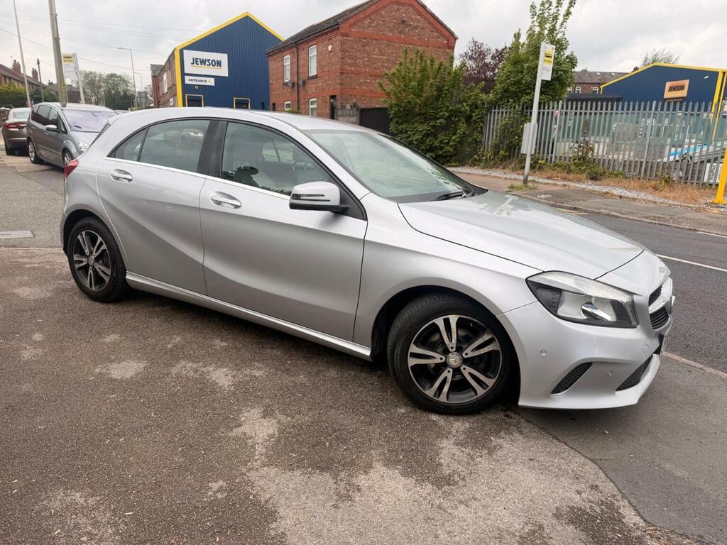 Mercedes-Benz A Class Hatchback 1.5 A180d Se Executive Euro 6 Ss KW65ETO Silver #3