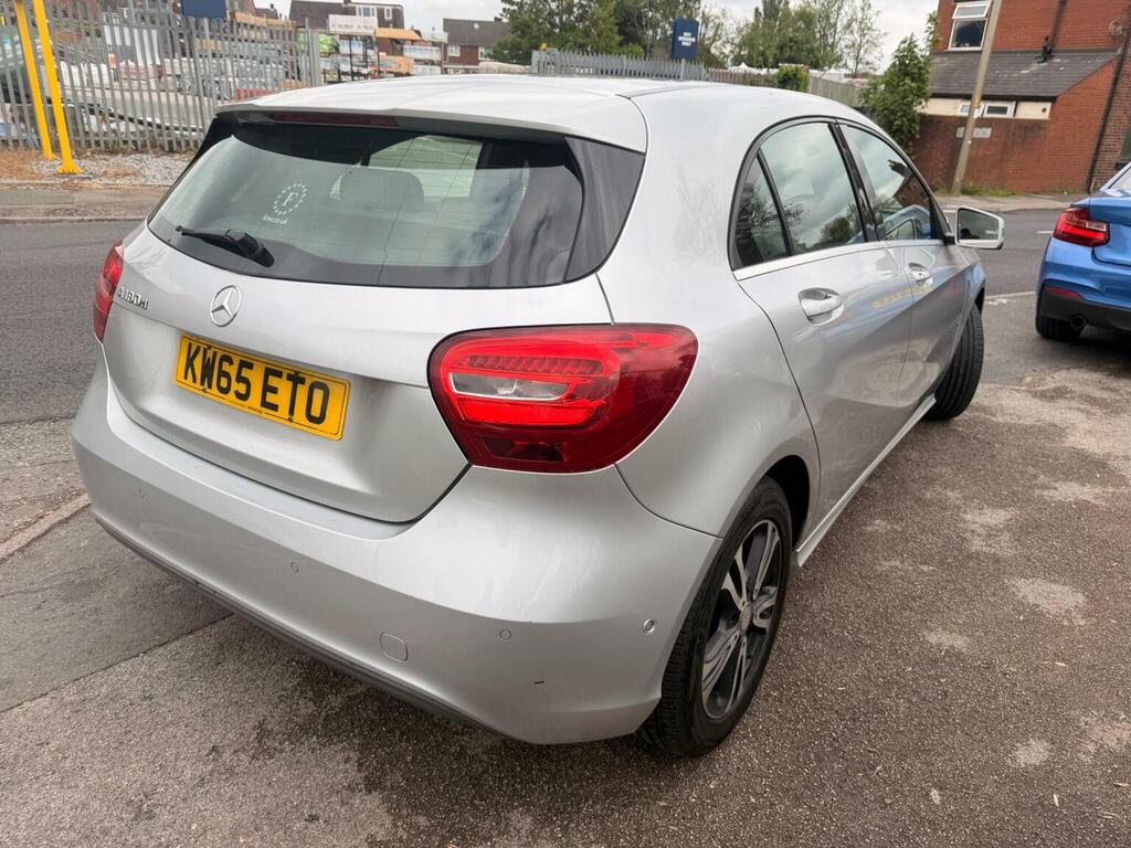 Mercedes-Benz A Class Hatchback 1.5 A180d Se Executive Euro 6 Ss KW65ETO Silver #5
