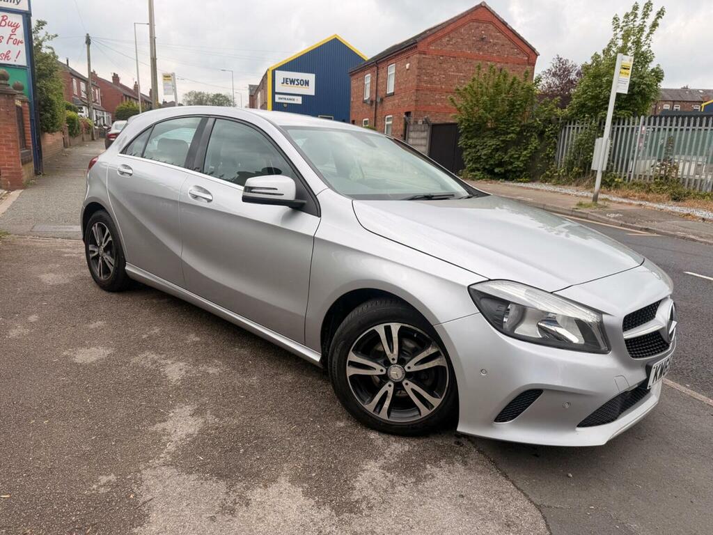 Mercedes-Benz A Class Hatchback 1.5 A180d Se Executive Euro 6 Ss KW65ETO Silver #2