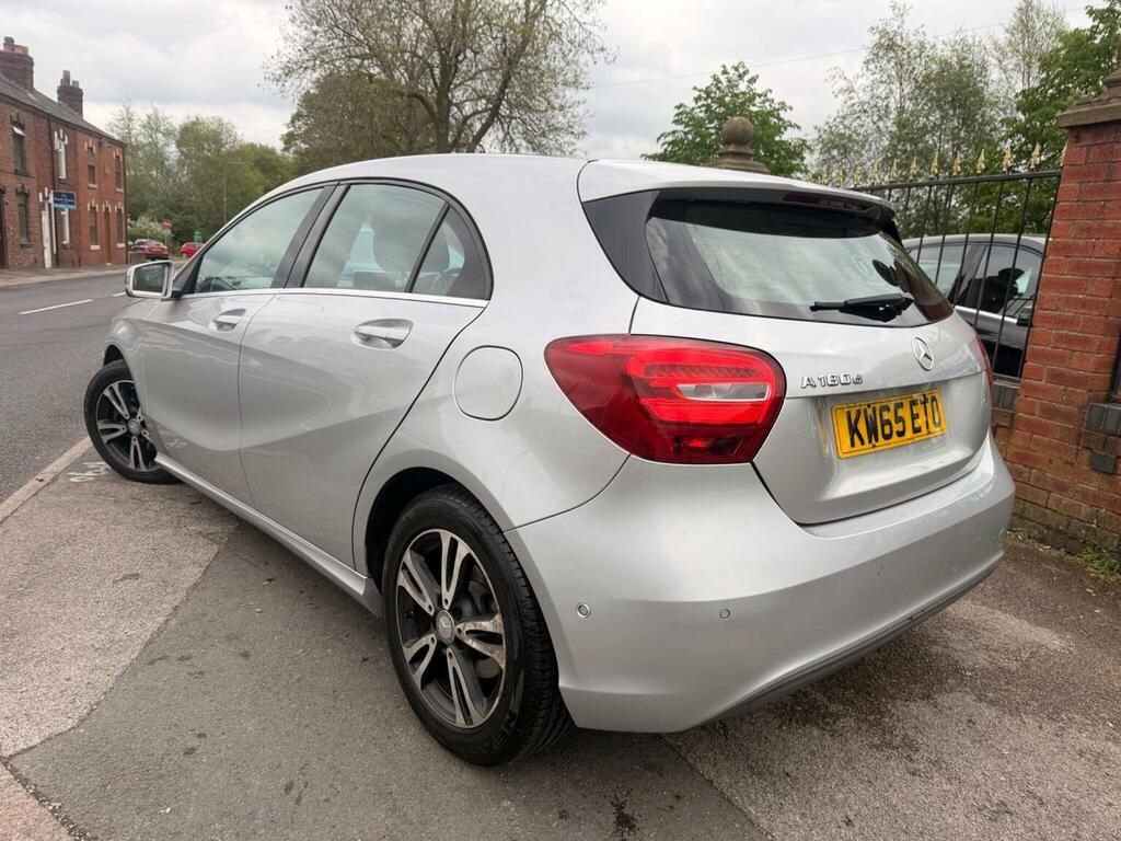 Mercedes-Benz A Class Hatchback 1.5 A180d Se Executive Euro 6 Ss KW65ETO Silver #6