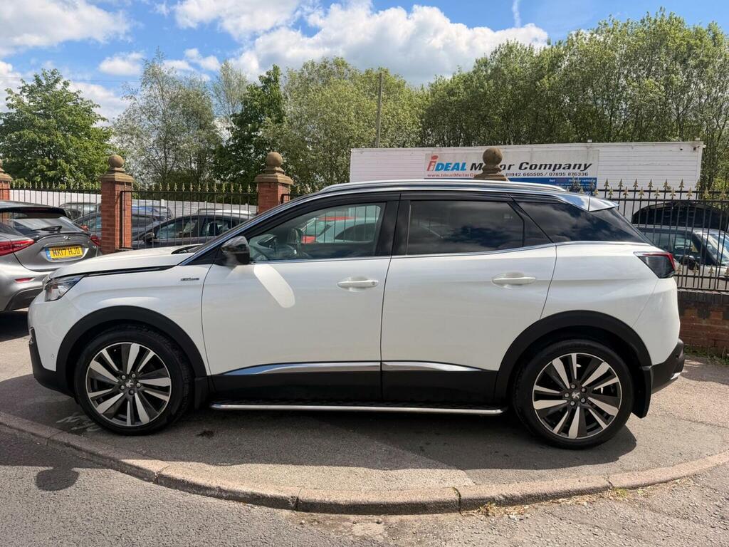 Peugeot 3008 Suv 1.2 Puretech Gt Line Euro 6 Ss 201868 WK68WZM White #4