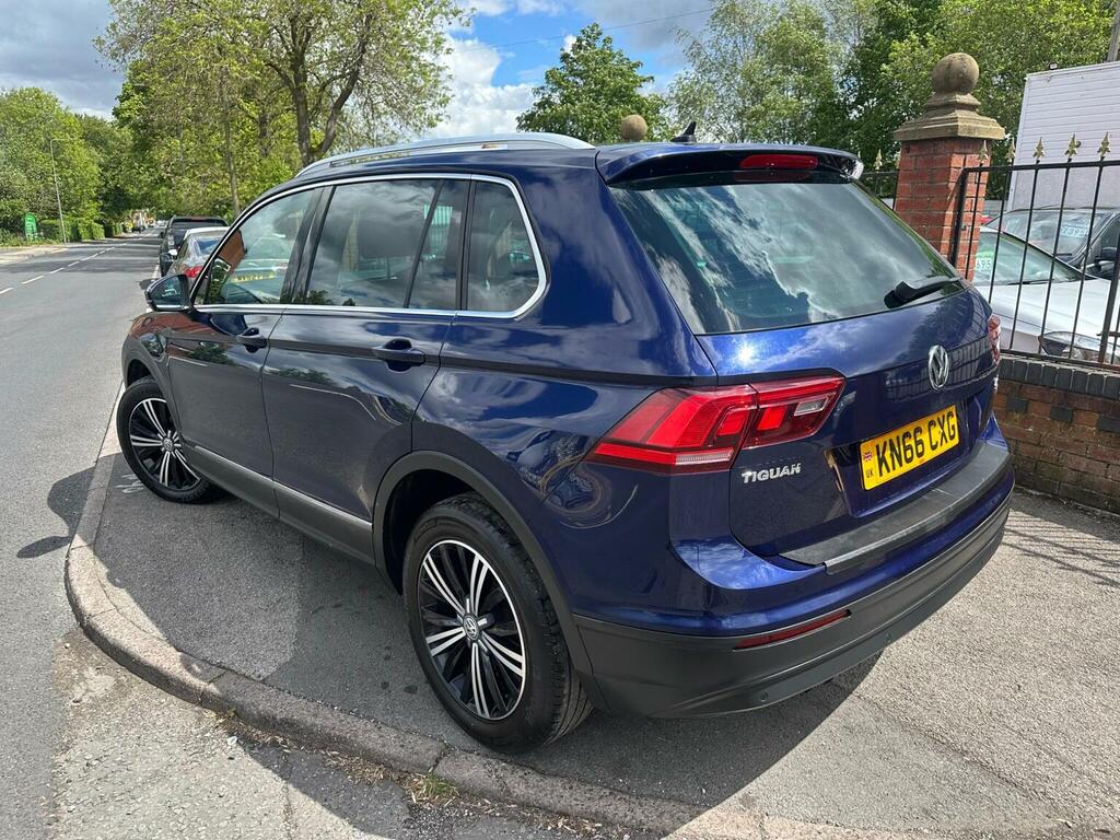 Volkswagen Tiguan Suv 2.0 Tdi Bluemotion Tech Se Navigation Dsg 4Mot KN66CXG Blue #4