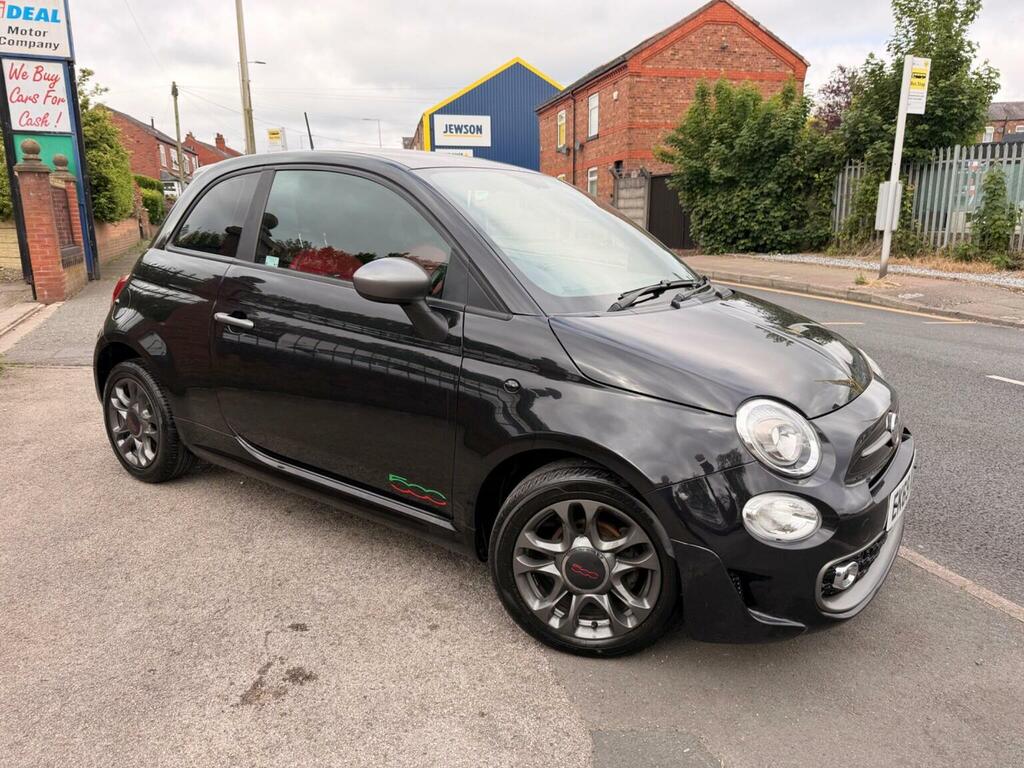 Fiat 500 Hatchback 1.2 Sport Euro 6 Ss 201969 EK69XLV Black #2
