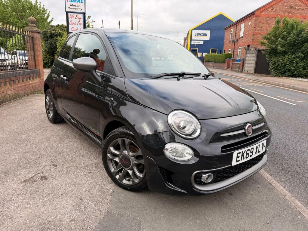 Fiat 500 Hatchback 1.2 Sport Euro 6 Ss 201969 Black