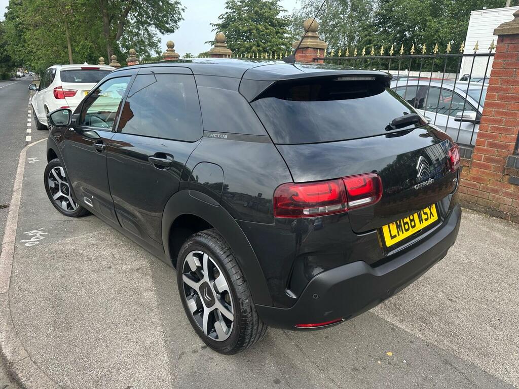 Citroen C4 Cactus Hatchback 1.5 Bluehdi Flair Euro 6 Ss 2018 Black #4