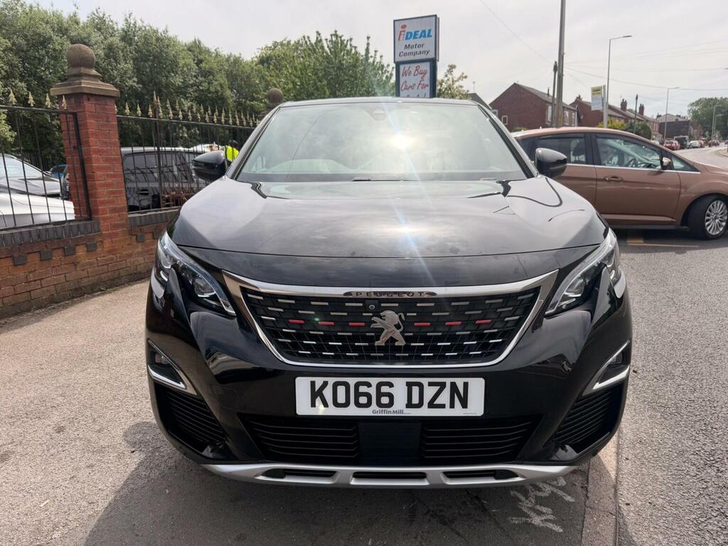 Peugeot 3008 Suv 1.6 Bluehdi Gt Line Euro 6 Ss 201766 KO66DZN Black #5