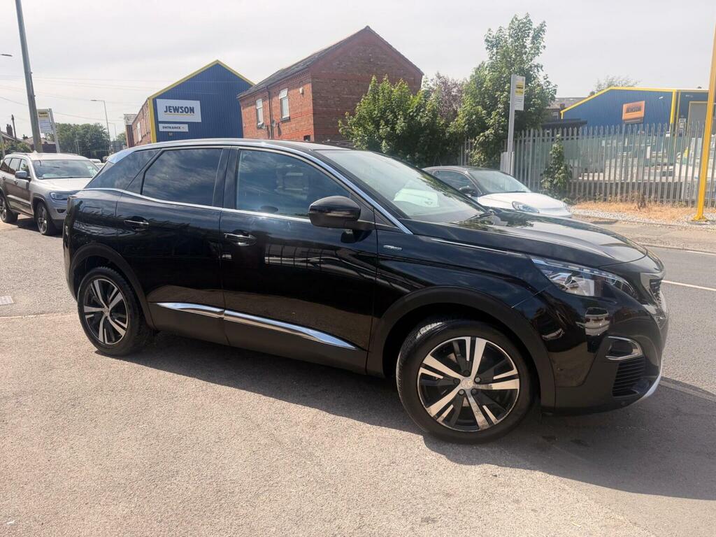 Peugeot 3008 Suv 1.6 Bluehdi Gt Line Euro 6 Ss 201766 KO66DZN Black #2