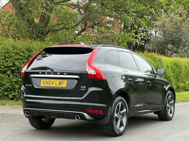 Volvo XC60 2014 2.4 D5 R-design Nav Suv Geartronic KN64LWF Black #3