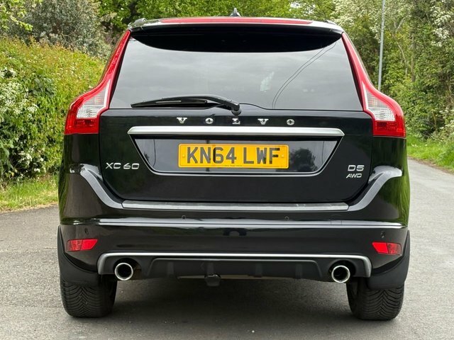 Volvo XC60 2014 2.4 D5 R-design Nav Suv Geartronic KN64LWF Black #2