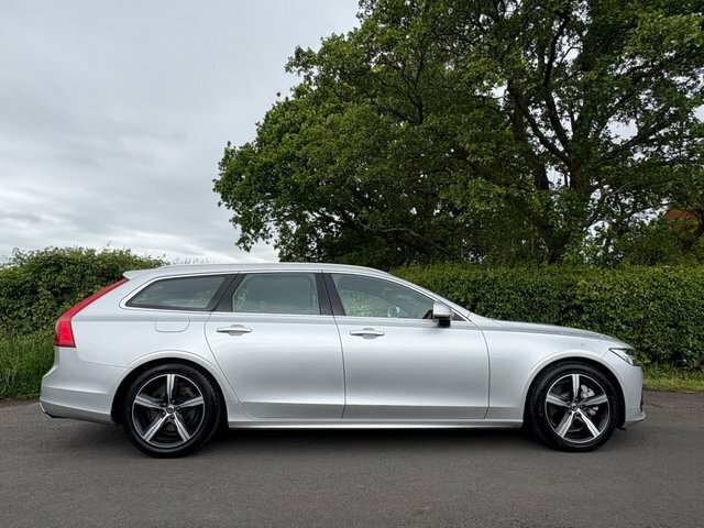 Volvo V90 2019 2.0 T4 Gpf R-design Estate Eu WJ69XBU Silver #5