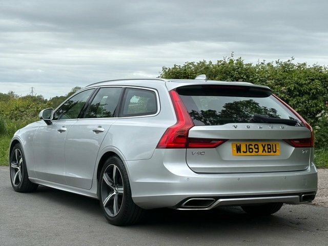 Volvo V90 2019 2.0 T4 Gpf R-design Estate Eu WJ69XBU Silver #6