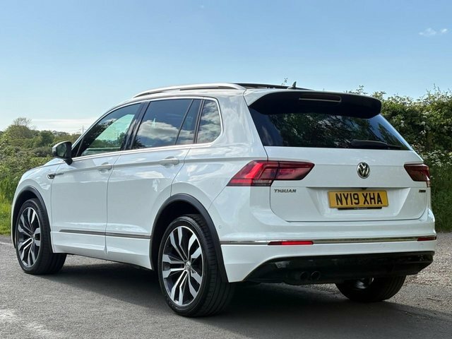 Volkswagen Tiguan 2019 2.0 Tdi R-line Tech Suv Dsg 4Motio NY19XHA White #6