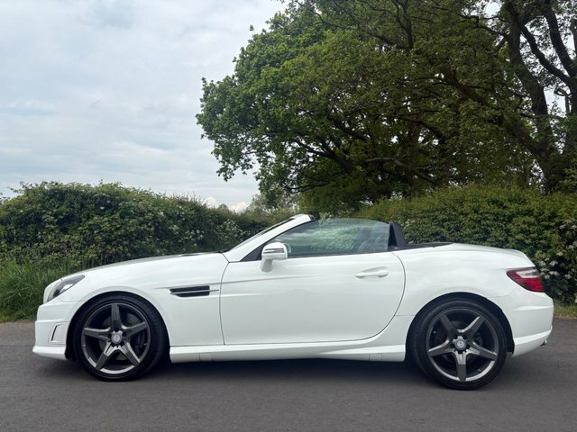 Mercedes-Benz SLK 2014 2.1 Slk250 Cdi Amg Sport Convertible Dies White #5