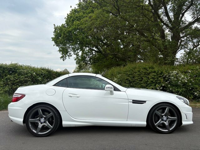 Mercedes-Benz SLK 2014 2.1 Slk250 Cdi Amg Sport Convertible Dies White #6