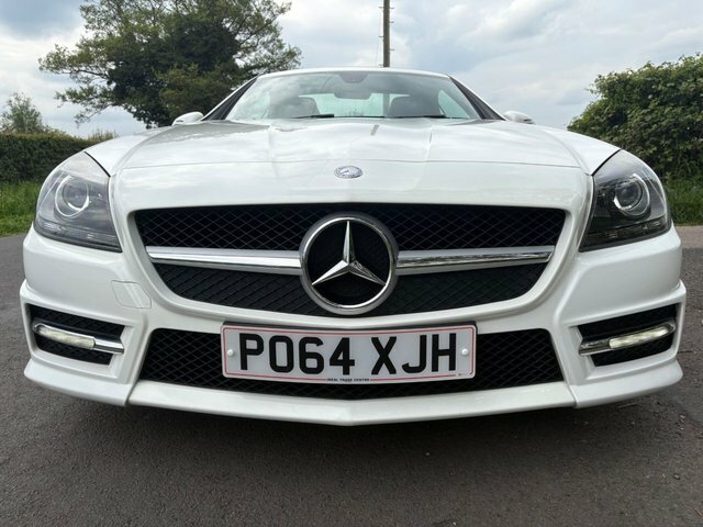 Mercedes-Benz SLK 2014 2.1 Slk250 Cdi Amg Sport Convertible Dies White #3