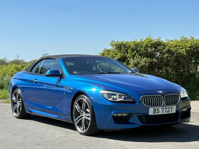 BMW 6 Series 2017 4.4 650I V8 M Sport Convertible Au Blue