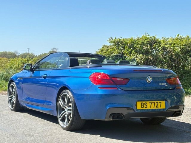 BMW 6 Series 2017 4.4 650I V8 M Sport Convertible Au Blue #6