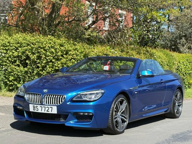 BMW 6 Series 2017 4.4 650I V8 M Sport Convertible Au Blue #3