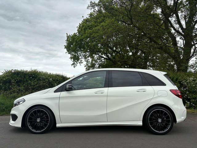 Mercedes-Benz B Class 2016 2.1 B200d Amg Line Premium Plus Mpv Die White #4
