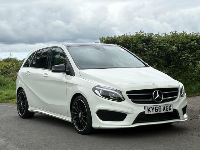 Mercedes-Benz B Class 2016 2.1 B200d Amg Line Premium Plus Mpv Die White