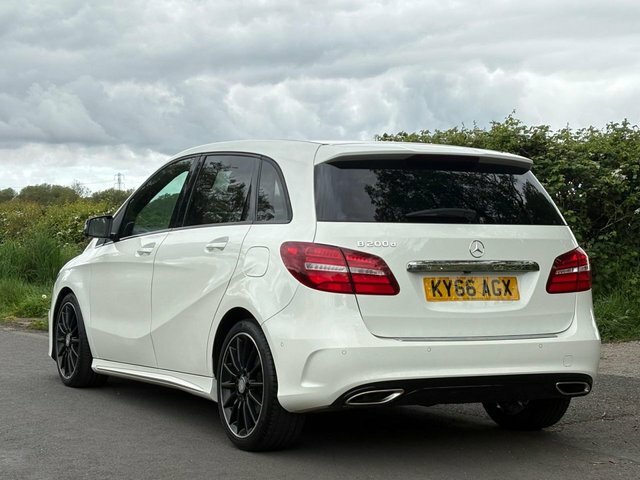 Mercedes-Benz B Class 2016 2.1 B200d Amg Line Premium Plus Mpv Die White #6