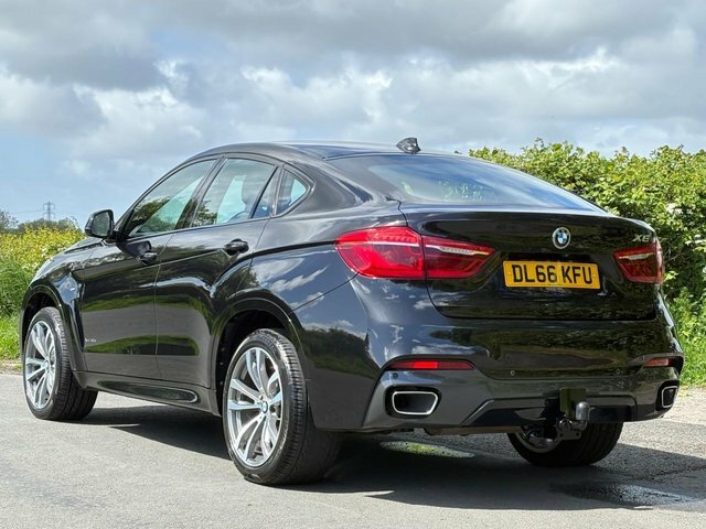 BMW X6 2016 3.0 30D M Sport Suv Xdrive Eu DL66KFU Black #6