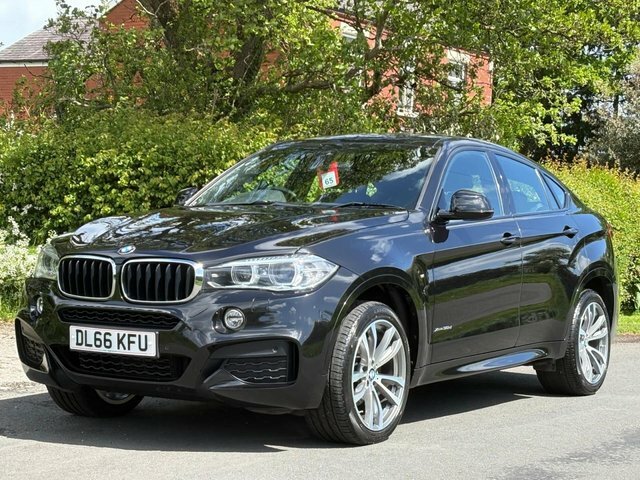 BMW X6 2016 3.0 30D M Sport Suv Xdrive Eu DL66KFU Black #3