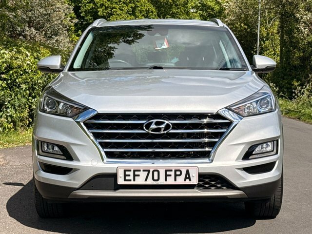 Hyundai Tucson 2020 1.6 Crdi Mhev Se Nav Suv Hybrid Ma EF70FPA Silver #2