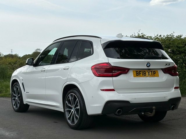BMW X3 2018 3.0 30D M Sport Suv Xdrive Eu BF18XTP White #6
