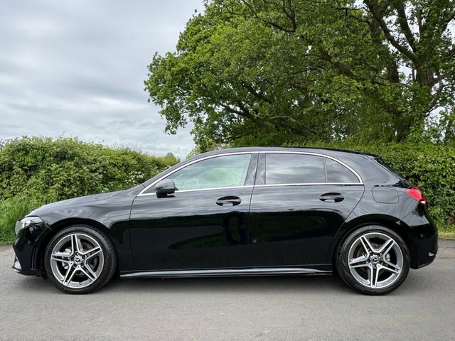 Mercedes-Benz A Class 2019 1.3 A180 Amg Line Executive Hatchback P DA69JXM Black #4