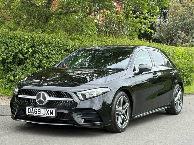 Mercedes-Benz A Class 2019 1.3 A180 Amg Line Executive Hatchback P Black