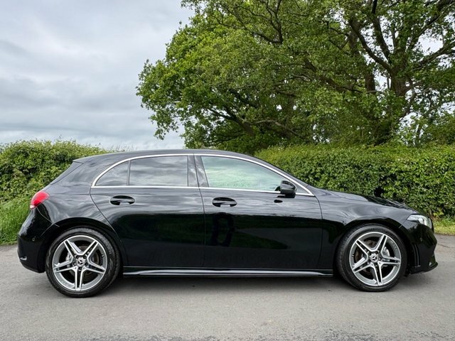 Mercedes-Benz A Class 2019 1.3 A180 Amg Line Executive Hatchback P DA69JXM Black #5