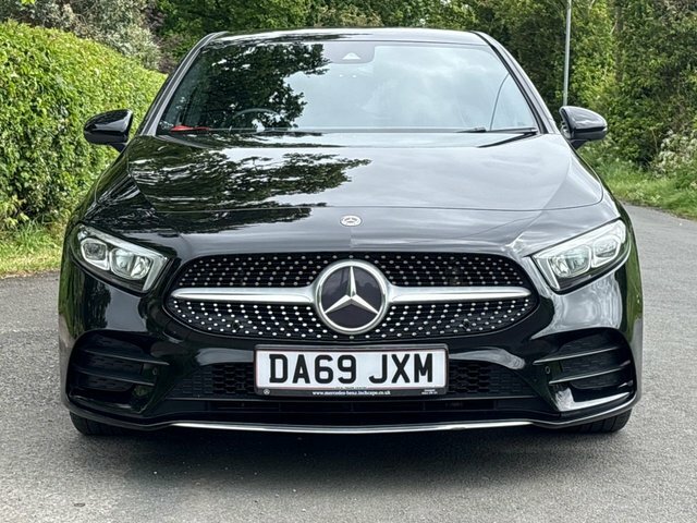 Mercedes-Benz A Class 2019 1.3 A180 Amg Line Executive Hatchback P DA69JXM Black #2