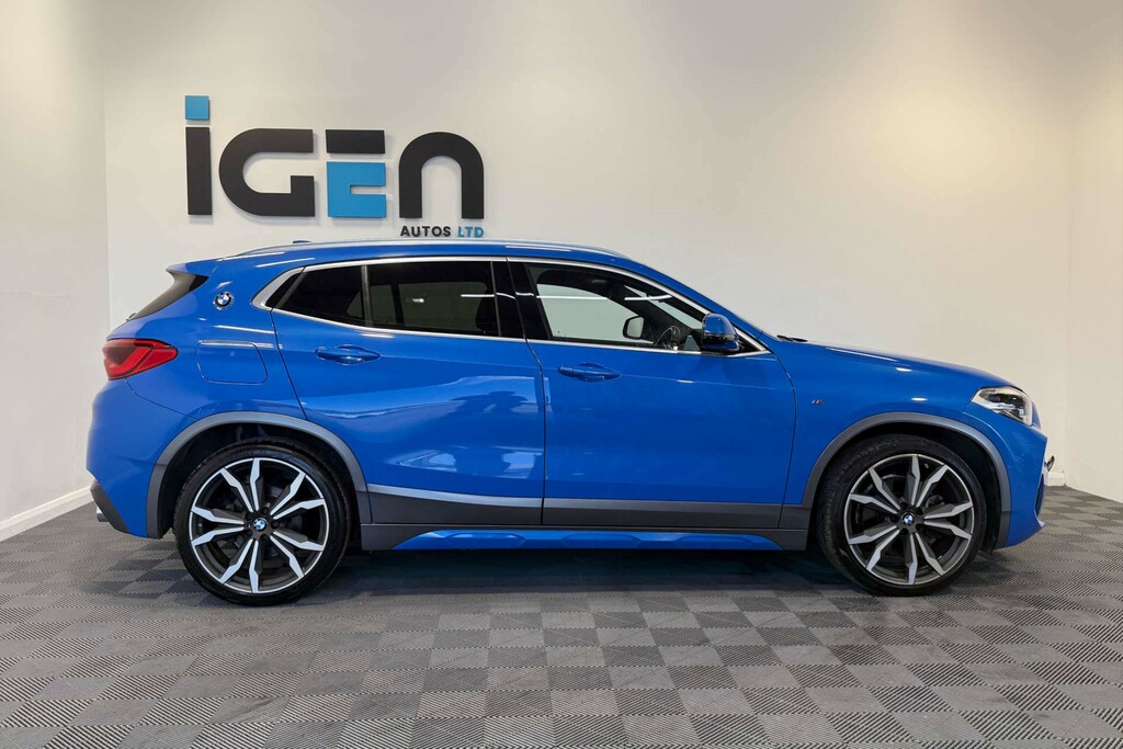 BMW X2 Xdrive 20D M Sport X 4Wd YK68ATF Blue #4