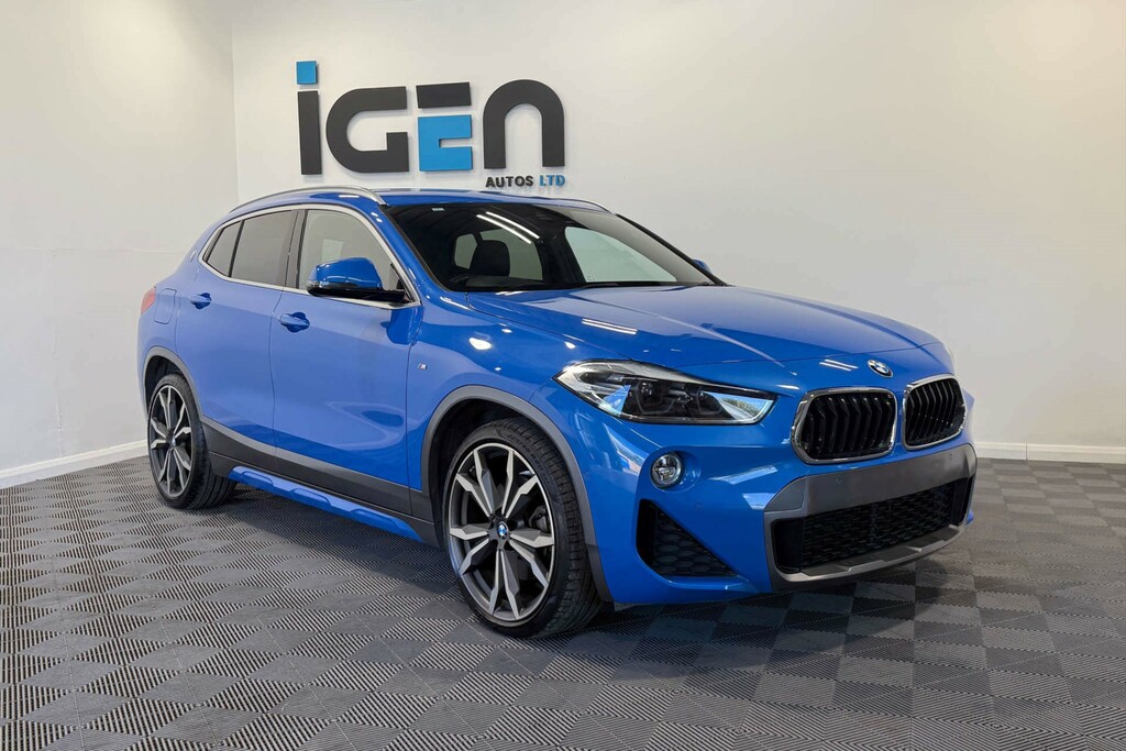 BMW X2 Xdrive 20D M Sport X 4Wd YK68ATF Blue #2