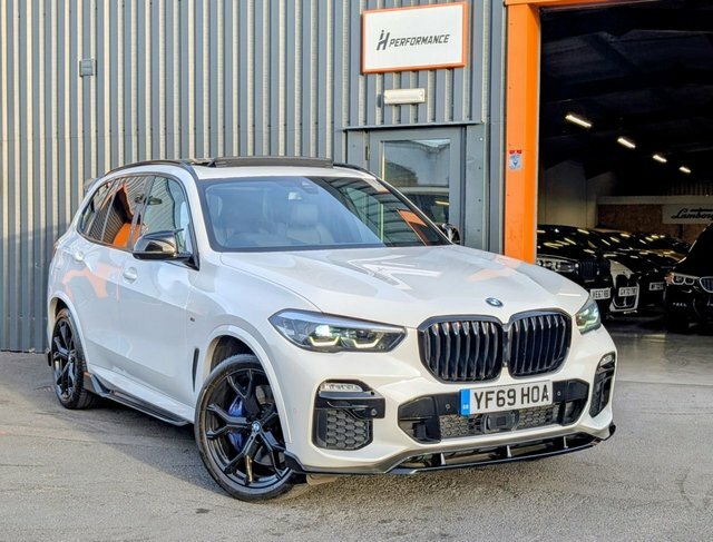 BMW X5 3.0 30D M Sport Suv Xdrive Euro 6 YF69HOA Blue #4