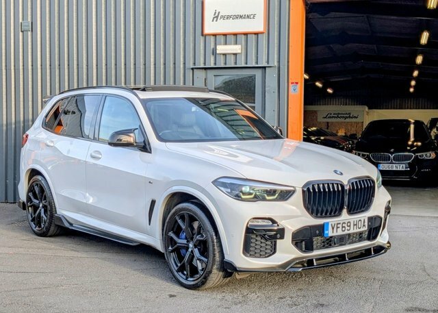 BMW X5 3.0 30D M Sport Suv Xdrive Euro 6 YF69HOA Blue #2