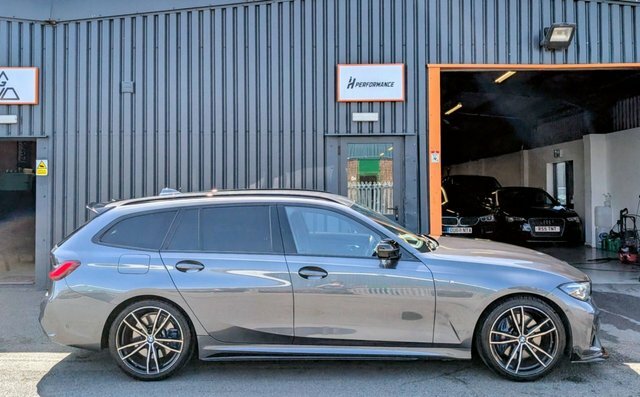 BMW 3 Series 2.0 320D Mht M Sport Touring Hybrid Aut DK21KKL Grey #5