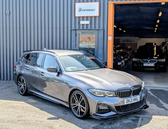 BMW 3 Series 2.0 320D Mht M Sport Touring Hybrid Aut DK21KKL Grey #4