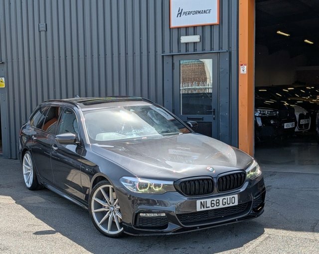 BMW 5 Series 3.0 530D M Sport Touring Xdrive Eu M40BKH Grey #2